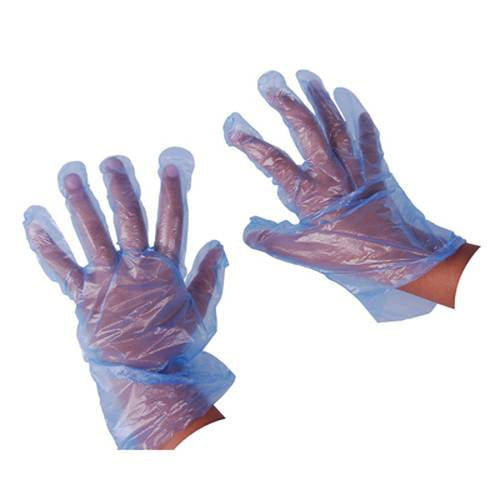 DISPOSABLE DELI GLOVES - BLUE - PACK OF 100 (Chefware)