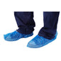 DISPOSABLE PLASTIC SHOE COVERS - BLUE PACK OF 100 (Chefware)