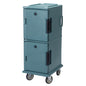 UPC FRONT LOADER 800 SERIES SLATE BLUE 52CM W X 69CM D X 137CM H - TWO COMPARTMENT WITH WHEELS