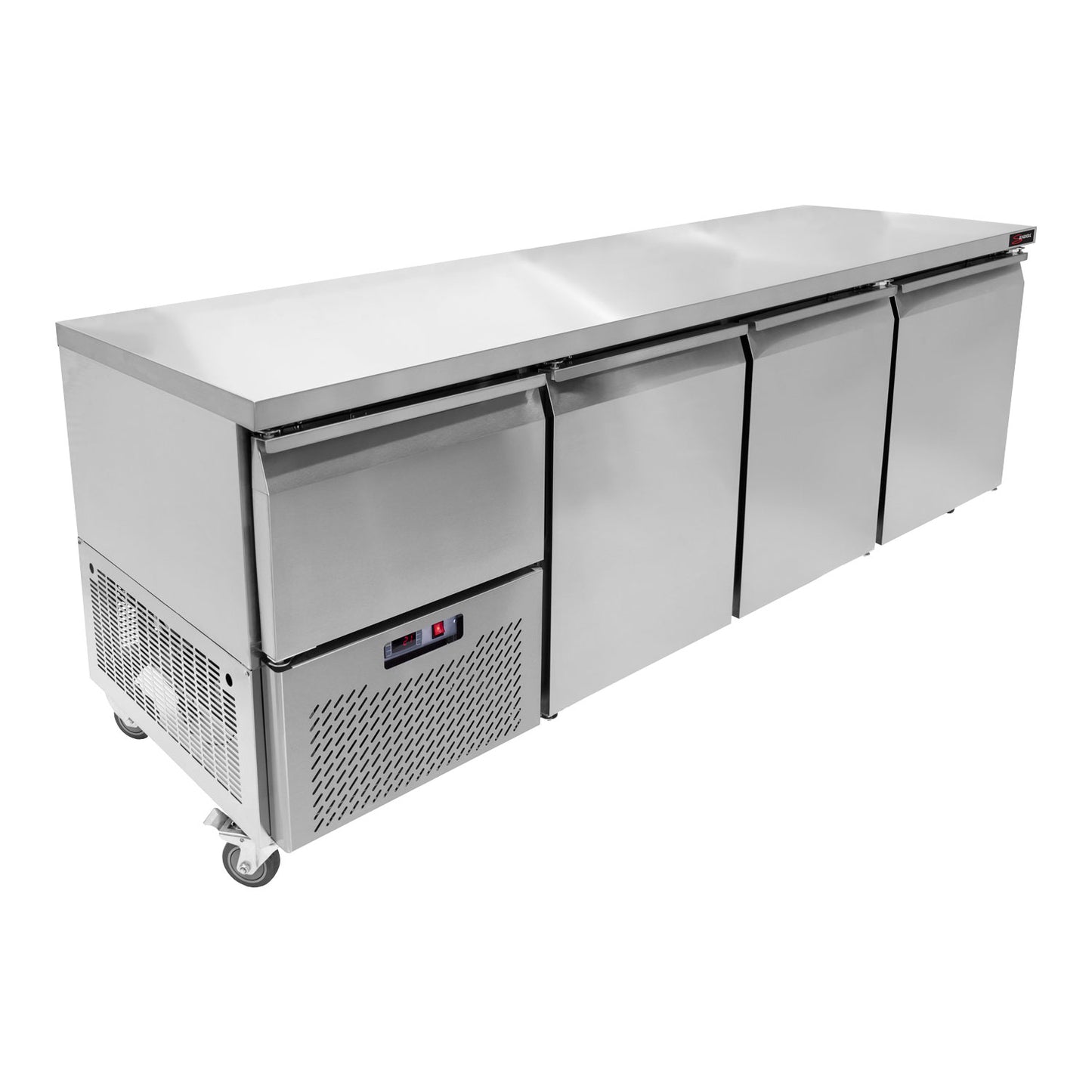 UNDERBAR FRIDGES - SOLID DOOR - 3 AND HALF DOOR (Salvadore)