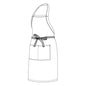 CHEFS UNIFORM - FULL BIB WHITE APRON (Chef Equip)