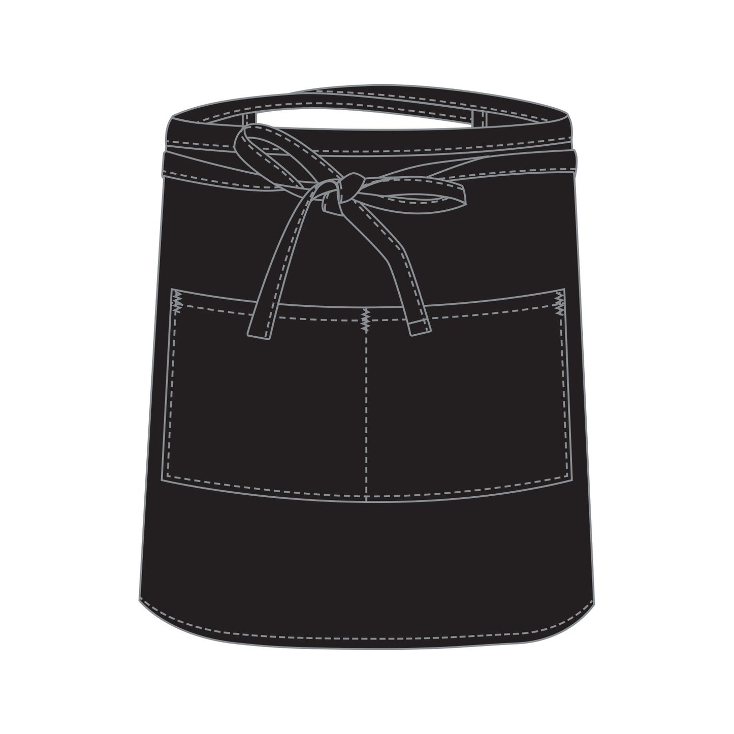 APRONS – BAR – BLACK