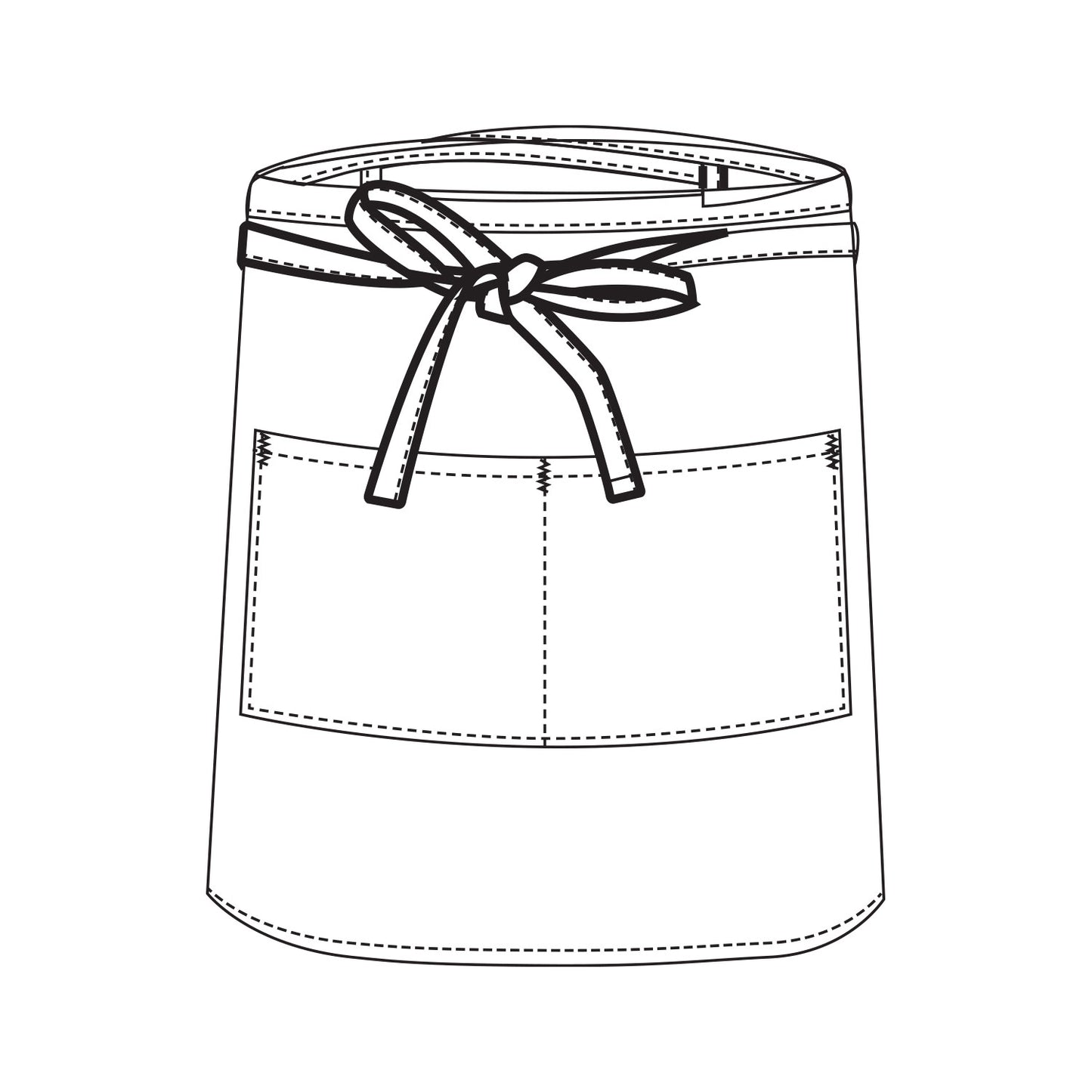 APRONS – BAR – WHITE