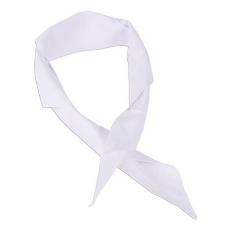 CHEFS UNIFORMS - TRIANGLE NECK TIE - WHITE (Chef Equip)