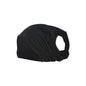CHEFS UNIFORM - CHEFS EZI BREATHE HAT BLACK WITH INTERNAL SWEAT BAND AND ELASTIC BACK (Chef Equip)