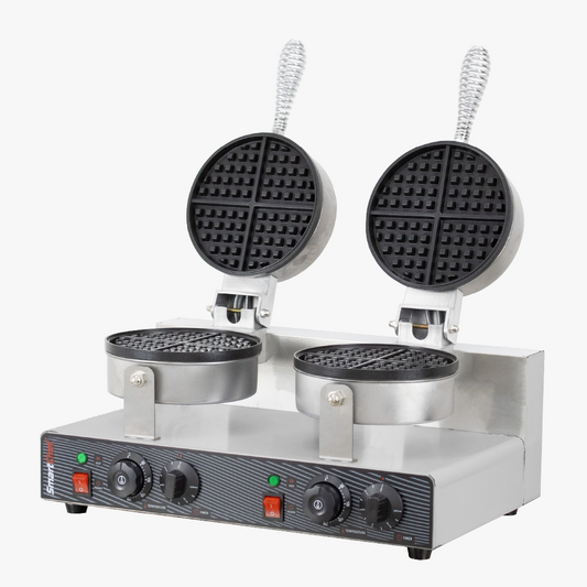 Round Waffle Baker – Double (SMARTCHEF)
