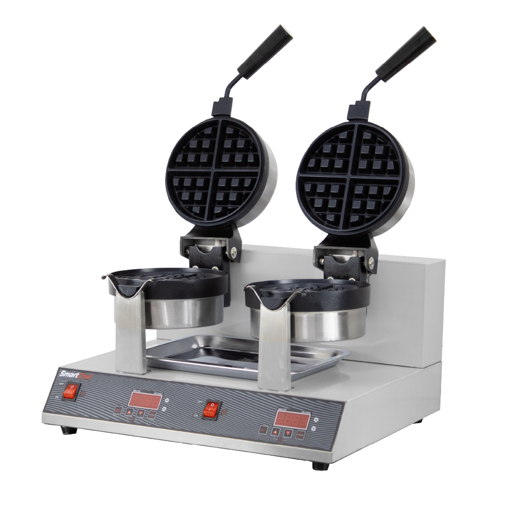 Waffle Baker-Double Round Rotating(SMARTCHEF)