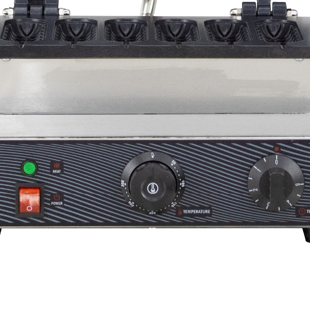 Waffle Baker-Double Round Rotating(SMARTCHEF)