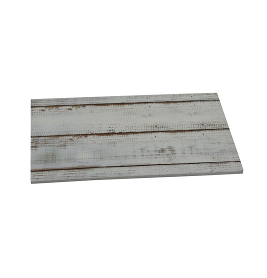 WOODY BOARD TRAY (SHABBY) - RECT - 530MM X 162MM X 10MM (Efay)