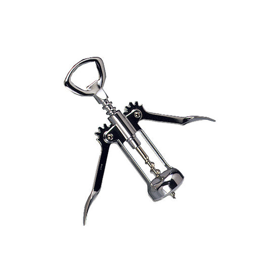 WING TYPE WINE OPENER - (CHROME)