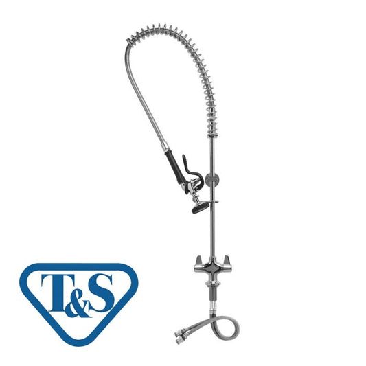 Deck mounted pre-rinse spray (T&S)