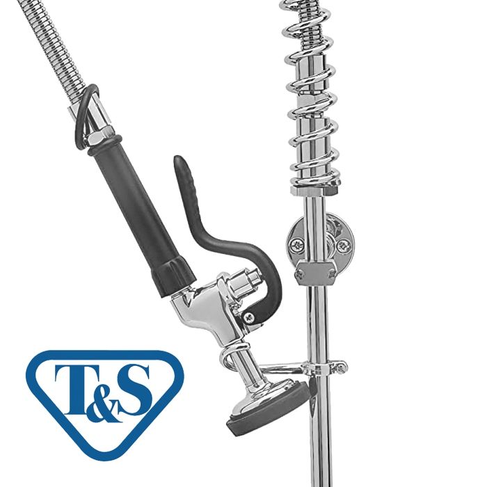 Wall mounted pre-rinse spray (T&S)