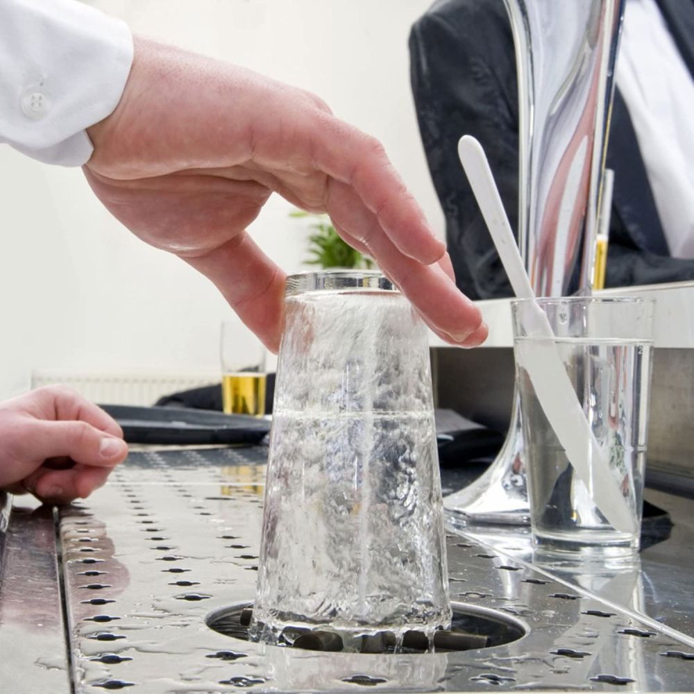 Single Glass / Pitcher Rinser - With Dry Grid (T&S)